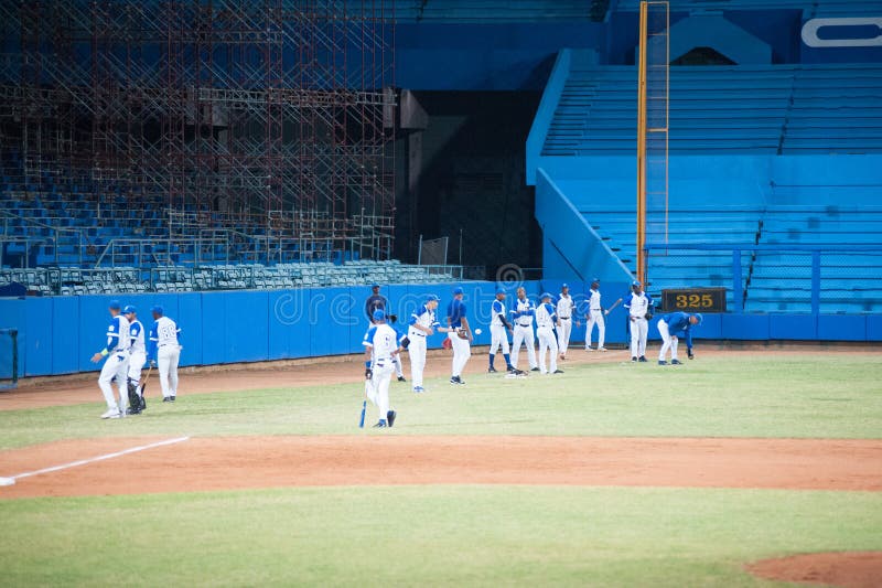 Industriales Baseball Team Cuba Havana stock photo Industriales Baseball Team Cuba Havana stock photo