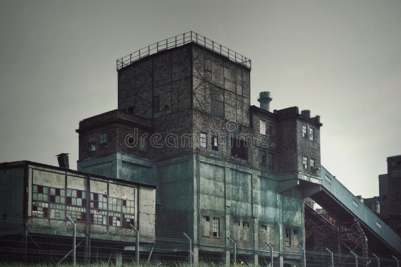 Industrias siderúrgicas viejas de la fábrica foto de archivo libre de regalías Industrias siderúrgicas viejas de la fábrica foto de archivo libre de regalías