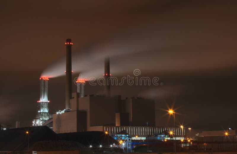Industrie at night