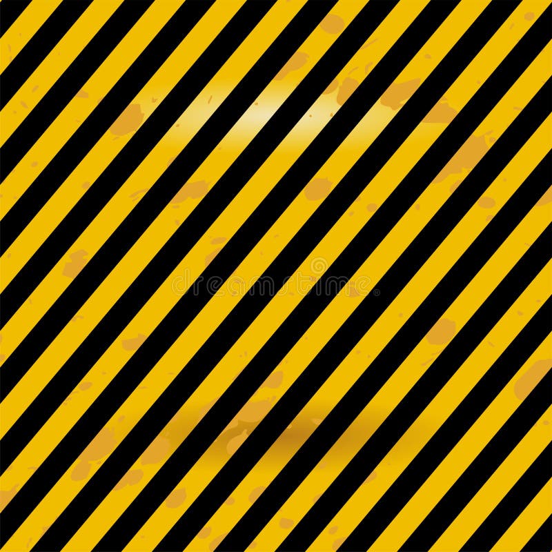 Grunge black and yellow Industrial warning surface. Grunge black and yellow Industrial warning surface