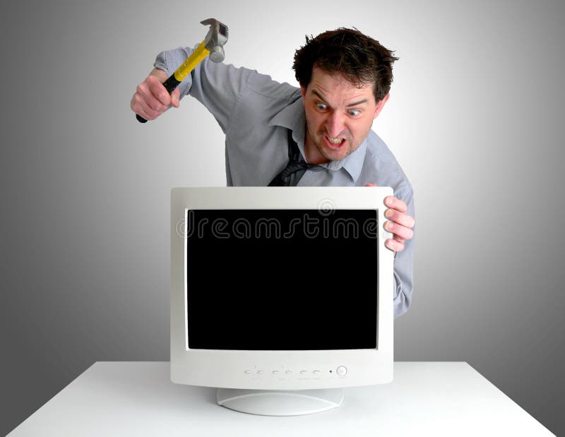 Ineenstorting? het? nu? stock afbeelding Ineenstorting? het? nu? stock afbeelding