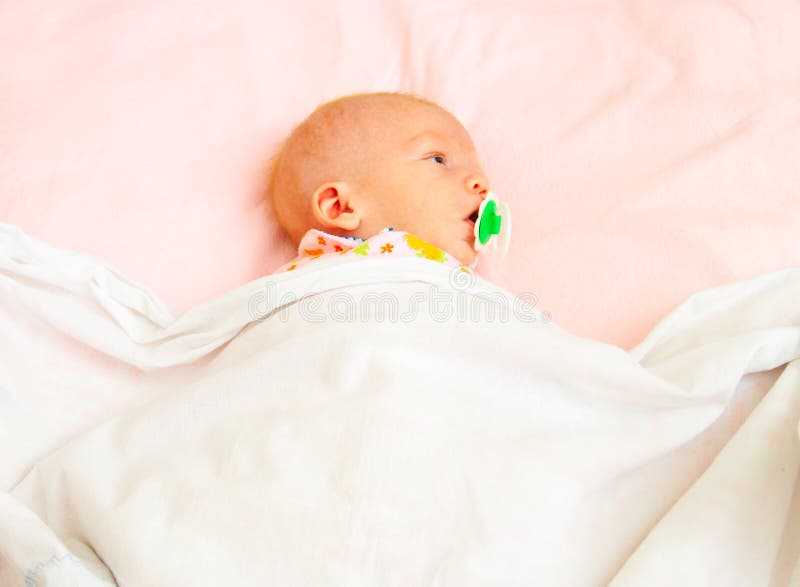 Infant in blanket