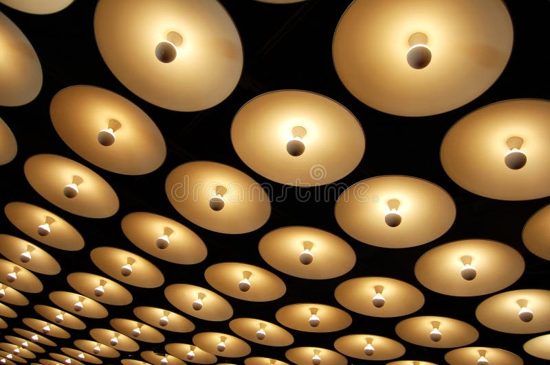 Infinite lights royalty free stock images
