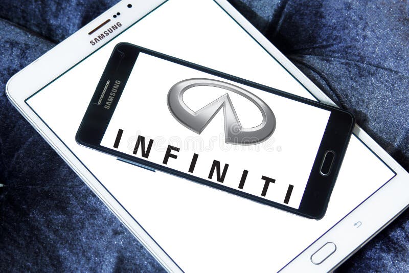 Infiniti car logo editorial image. Image of companies - 76906905