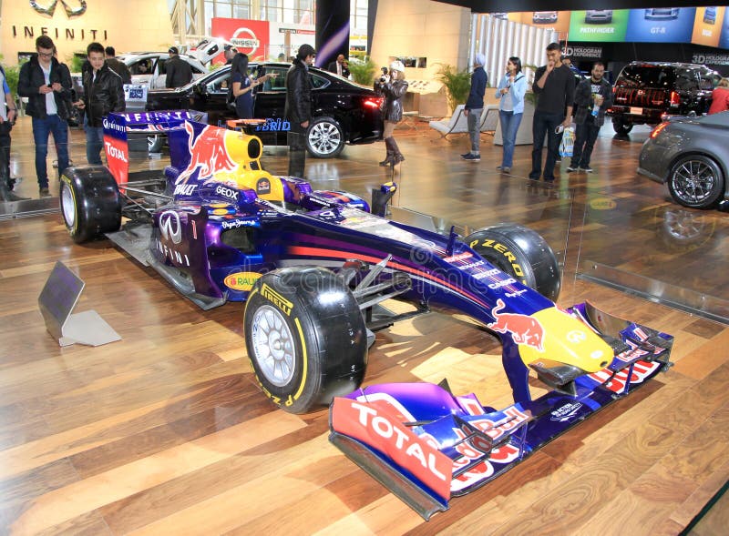 Infiniti Red Bull Racing RB11, Motor Show Geneve 2015. Editorial Stock ...