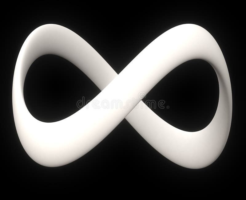 Infinity symbol 3d