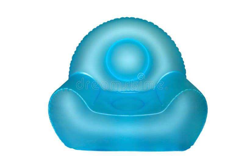 Inflatable Basketball Chair Pool Toy Stock Photo Image of float
