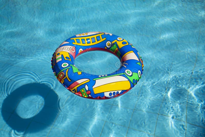Inflatable Swimming Pool Inner Tube Stock Photo - Image of water, safety: 1150518