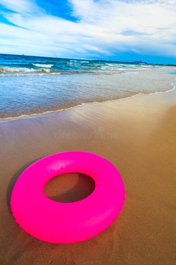Inflatable tube royalty free stock photos