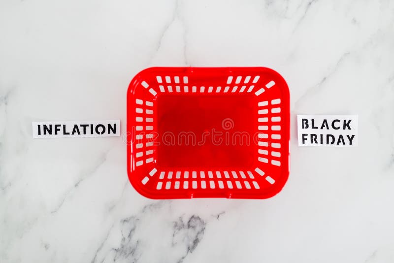 Inflation Vs Black Friday, Graphs Showing Price Going Up and Consumer