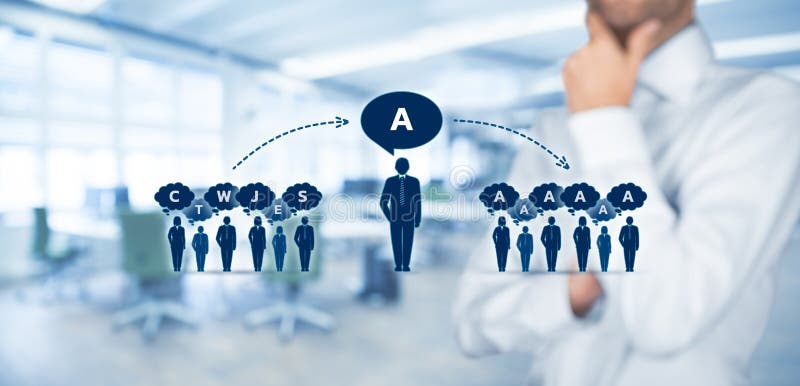 Influencer and opinion leader royalty free stock images Influencer and opinion leader royalty free stock images