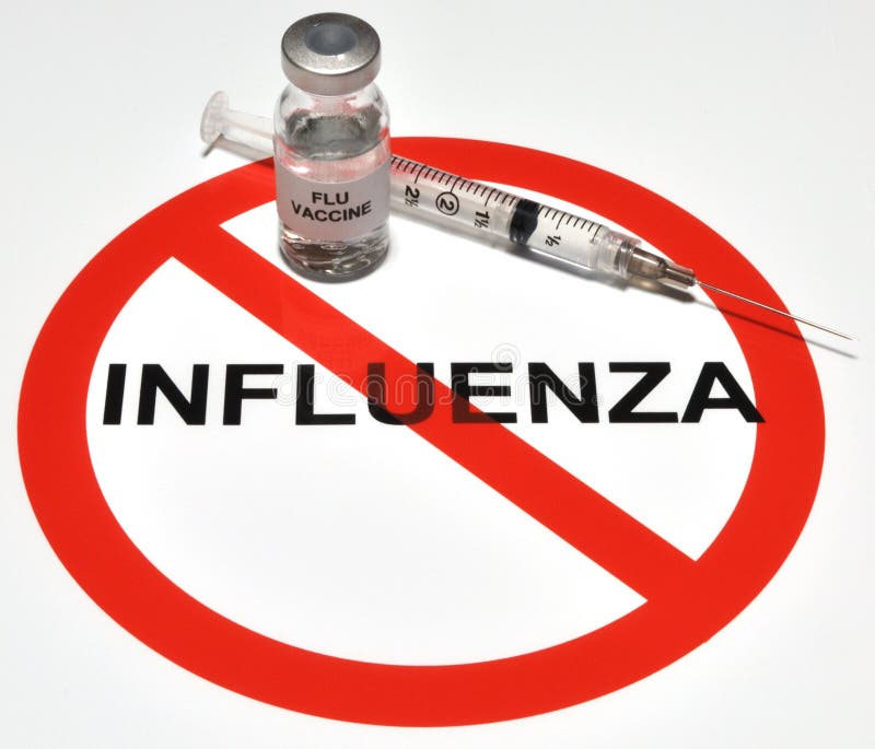 Influenza Vaccine royalty free stock photo Influenza Vaccine royalty free stock photo