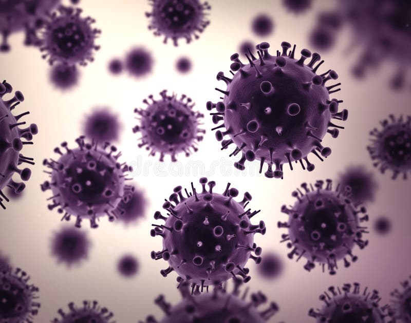 Influenza Virus H1N1 royalty free illustration Influenza Virus H1N1 royalty free illustration