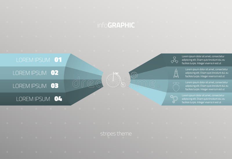 Info graphic stock illustration