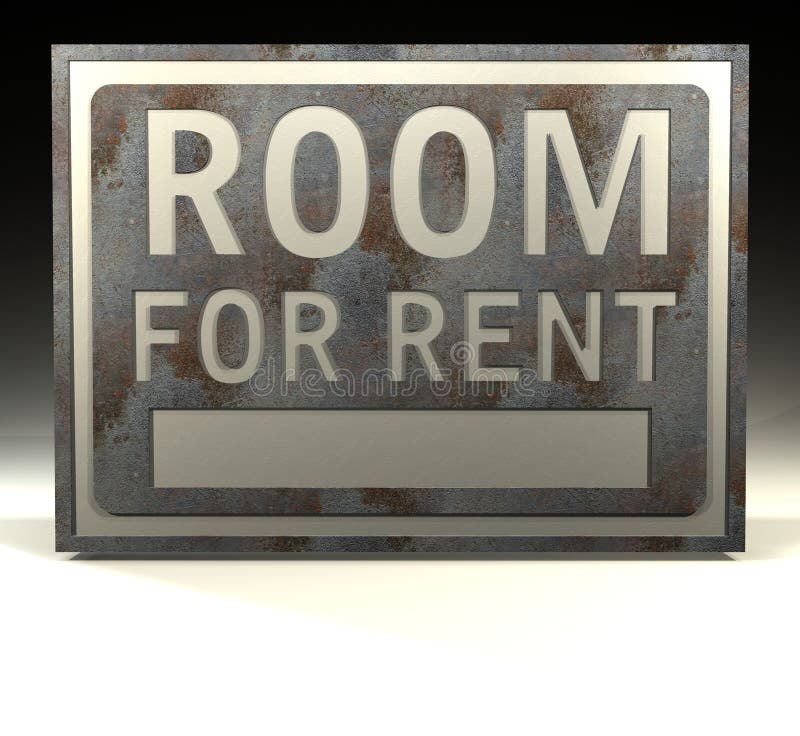Info Sign room for rent