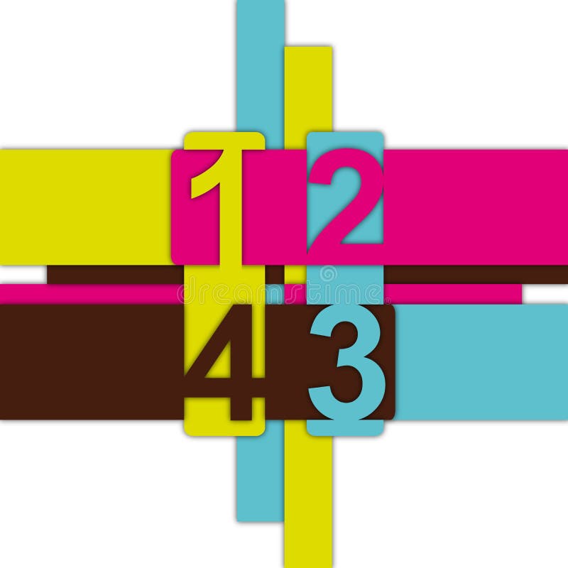 Infographic design stock illustrationer