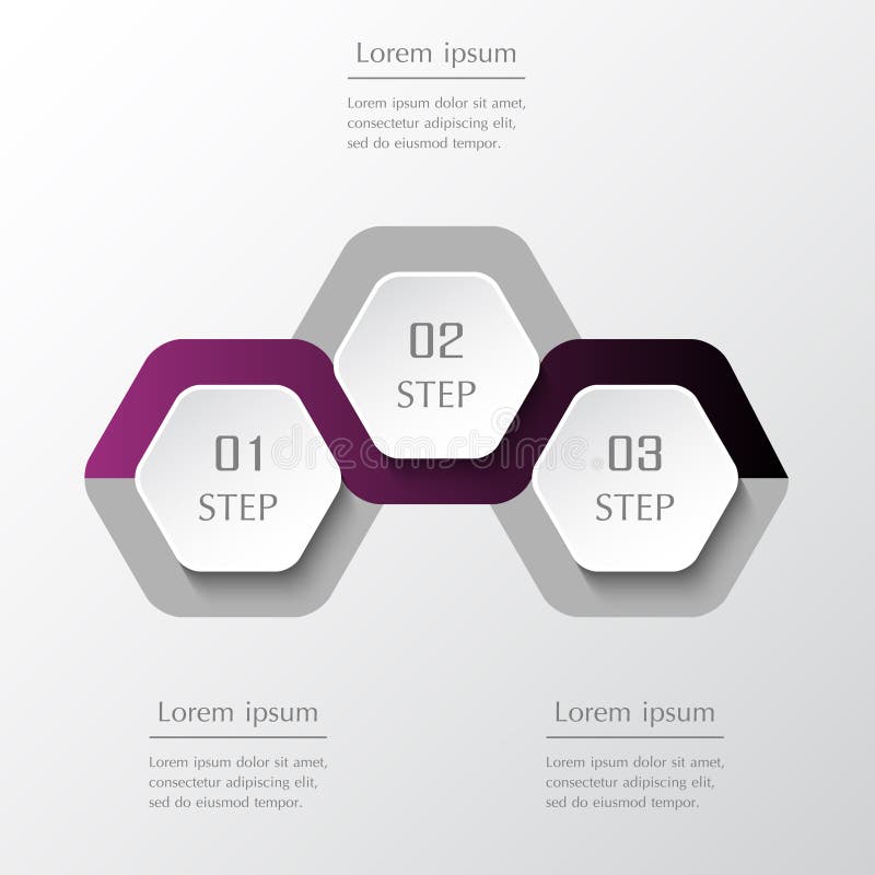 Infographic designbest?ndsdelar f?r din aff?r vektor illustrationer Infographic designbest?ndsdelar f?r din aff?r vektor illustrationer