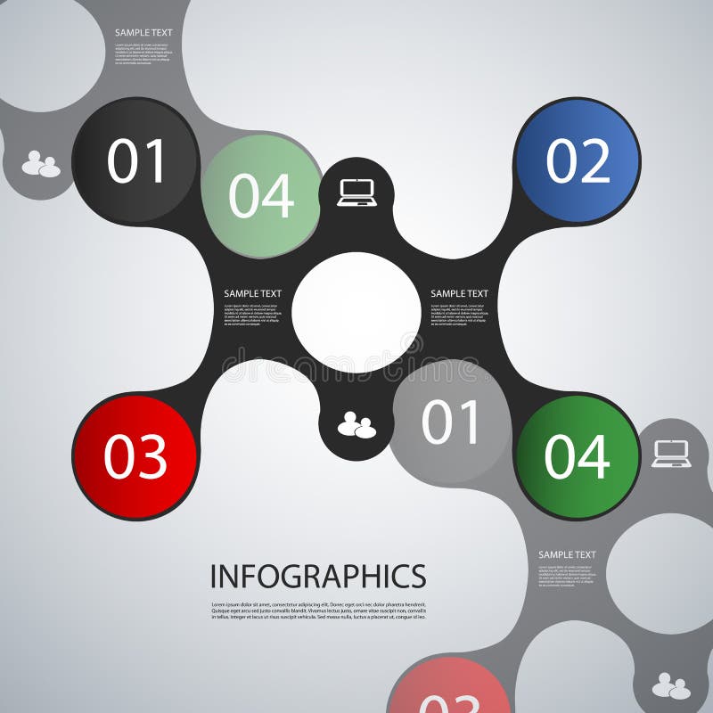 Infographic Entwurf stock abbildung Infographic Entwurf stock abbildung