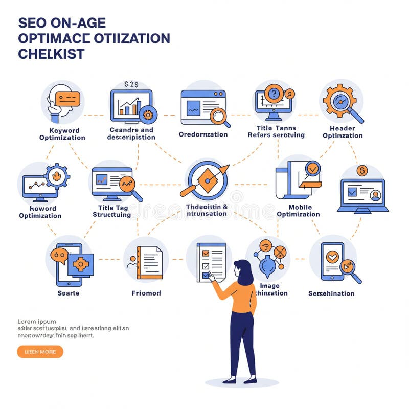 SEO Optimization Checklist Infographic