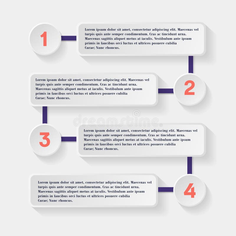 Infographic mall för affär stock illustrationer Infographic mall för affär stock illustrationer