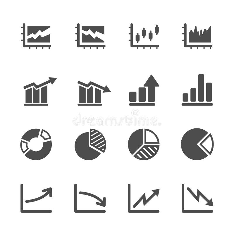 Infographic och diagramsymbolen ställde in 5, eps10 vektor illustrationer