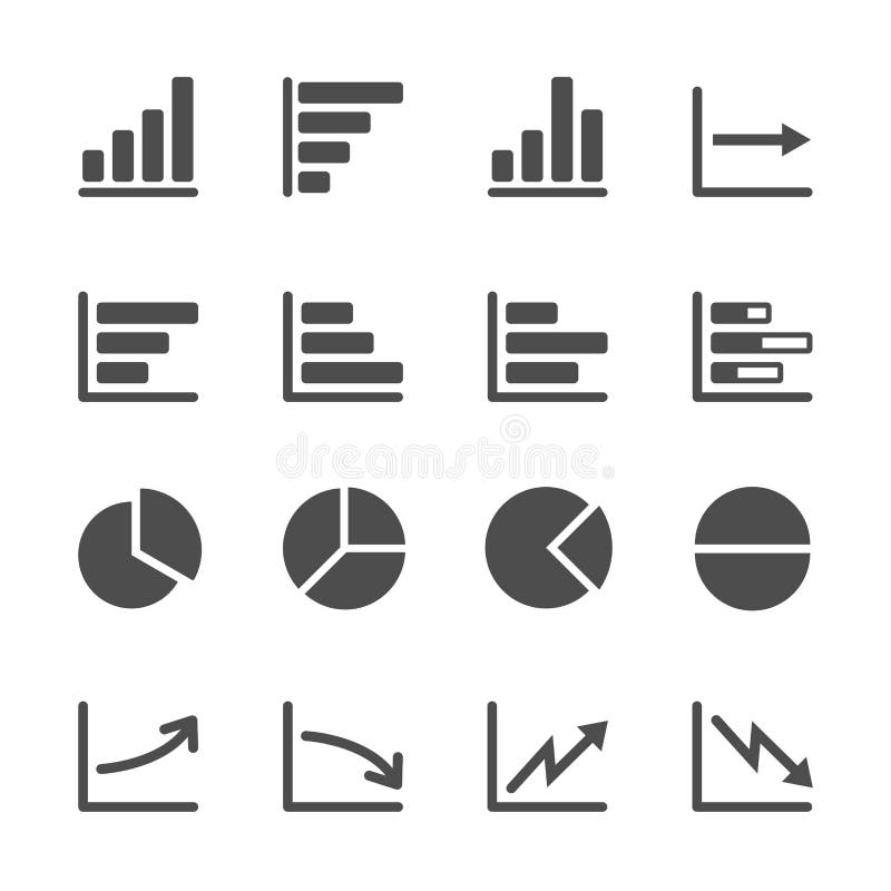 Infographic och diagramsymbolen ställde in 3, vektorn eps10 stock illustrationer