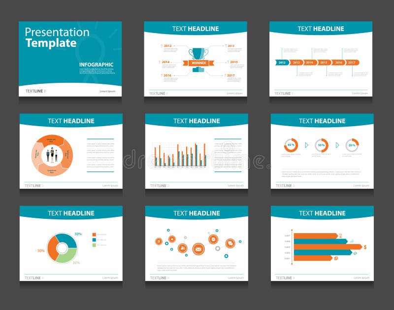 Infographic powerpoint template design backgrounds . business presentation template set