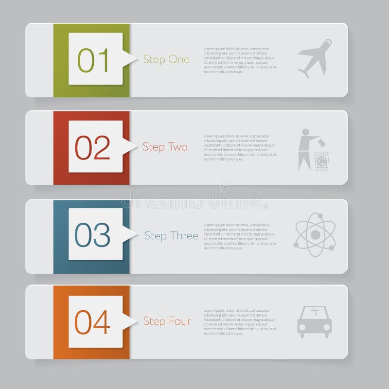 Infographic Progetti il grafico del modello delle insegne di numero o la disposizione del sito Web royalty illustrazione gratis Infographic Progetti il grafico del modello delle insegne di numero o la disposizione del sito Web royalty illustrazione gratis