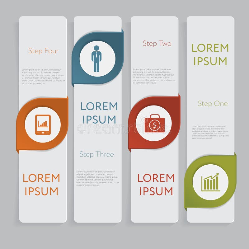 Infographic Projektuje numerową sztandaru szablonu grafikę lub strona internetowa układ ilustracji Infographic Projektuje numerową sztandaru szablonu grafikę lub strona internetowa układ ilustracji