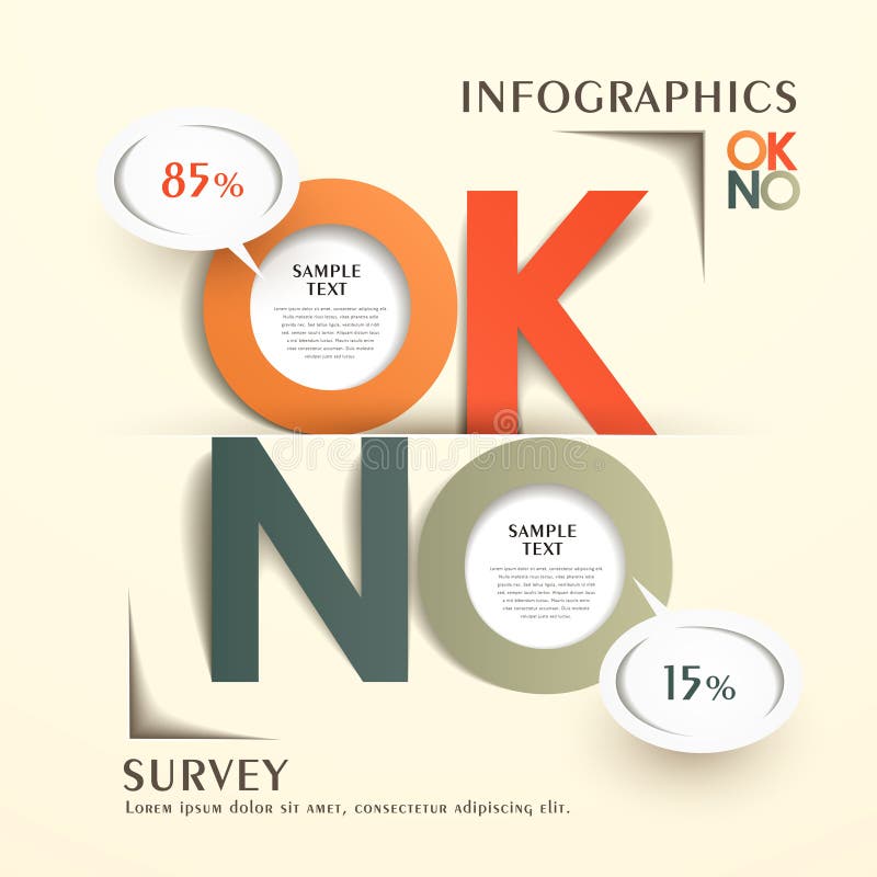 Infographics astratto del grafico di osservazioni di risposta di origami illustrazione vettoriale Infographics astratto del grafico di osservazioni di risposta di origami illustrazione vettoriale