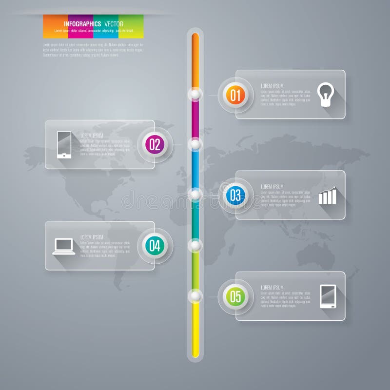 Infographics design template. vector illustration