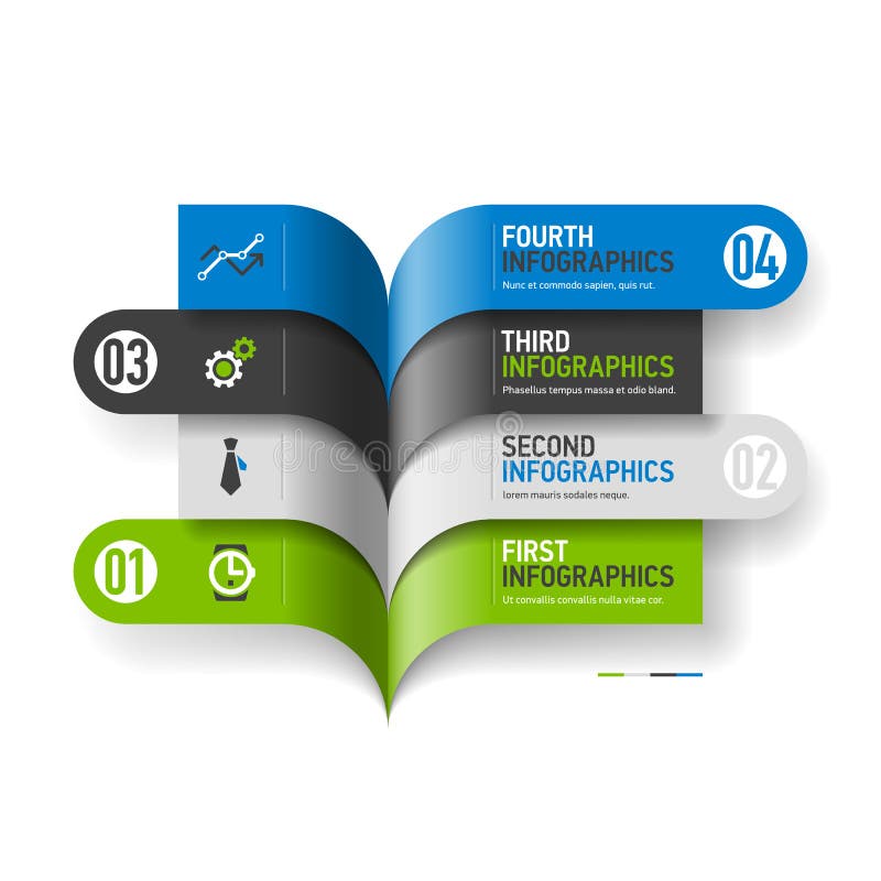 Infographics elements royalty free illustration