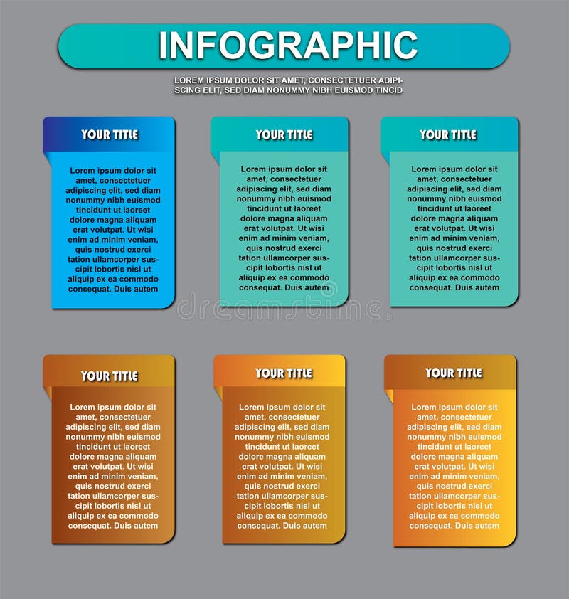 Infographie vektor abbildung