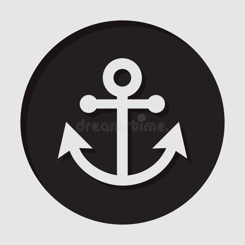 Information icon - anchor royalty free illustration Information icon - anchor royalty free illustration