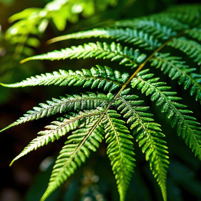 Information om Fern Leaf Veins stock illustrationer