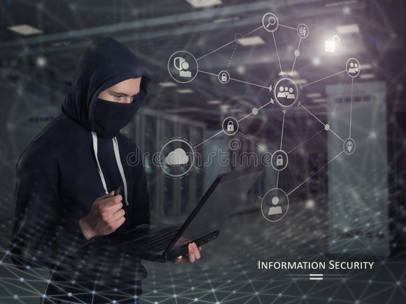 Information Security Concept stock image