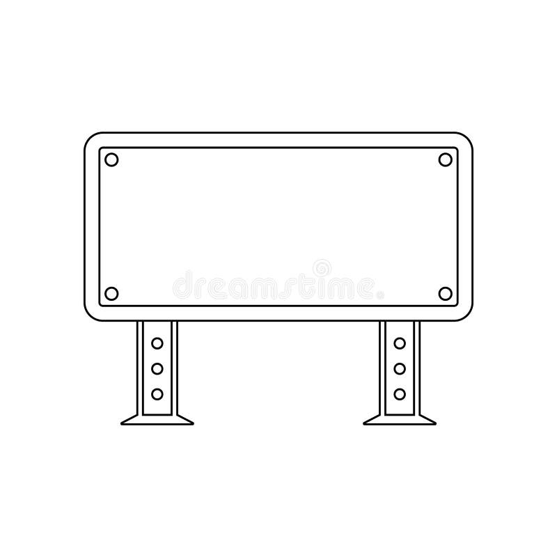 Information sign colored icon. Element of road signs and junctions for mobile concept and web apps icon. Outline, thin line icon royalty free illustration Information sign colored icon. Element of road signs and junctions for mobile concept and web apps icon. Outline, thin line icon royalty free illustration