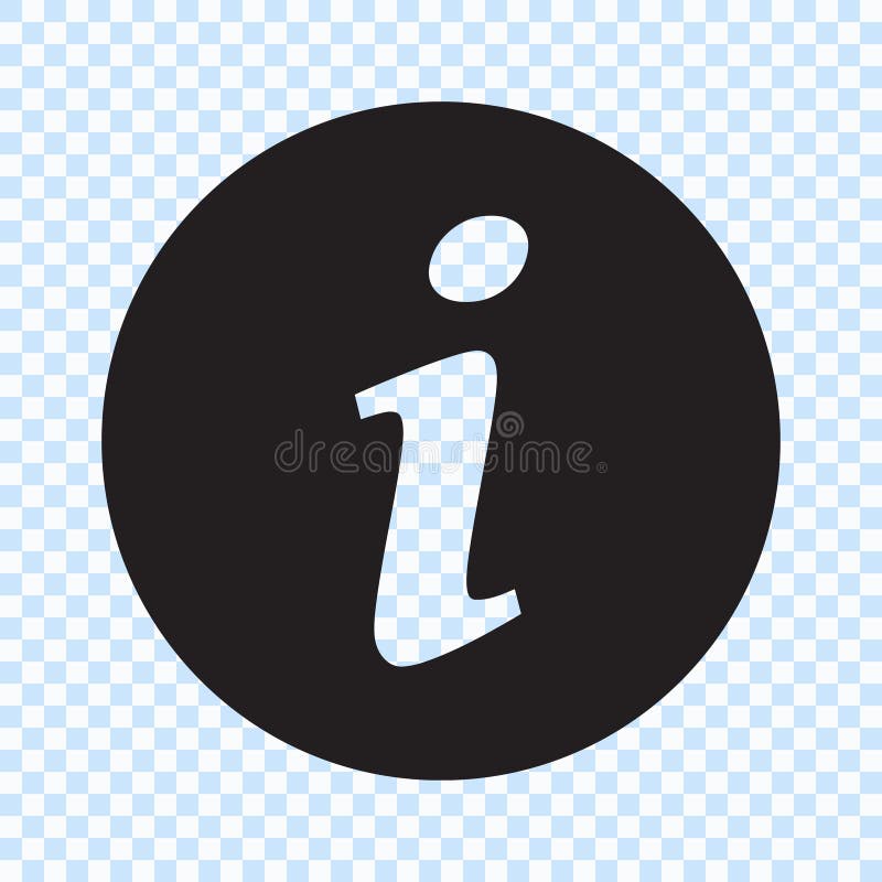Informationsteckensymbol, informationssymbol royaltyfri illustrationer Informationsteckensymbol, informationssymbol royaltyfri illustrationer