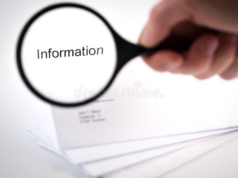 Informazioni immagine stock Informazioni immagine stock
