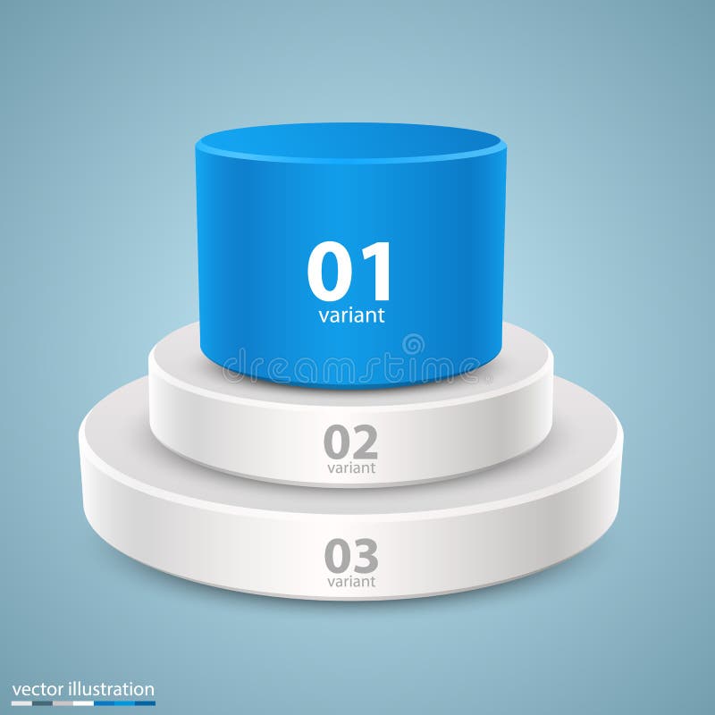 Infos d'art d'échelle de croissance des données 3d illustration de vecteur Infos d'art d'échelle de croissance des données 3d illustration de vecteur