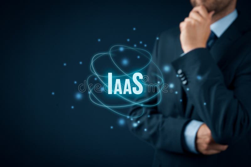 Infraestructura como servicio IaaS imagen de archivo libre de regalías Infraestructura como servicio IaaS imagen de archivo libre de regalías