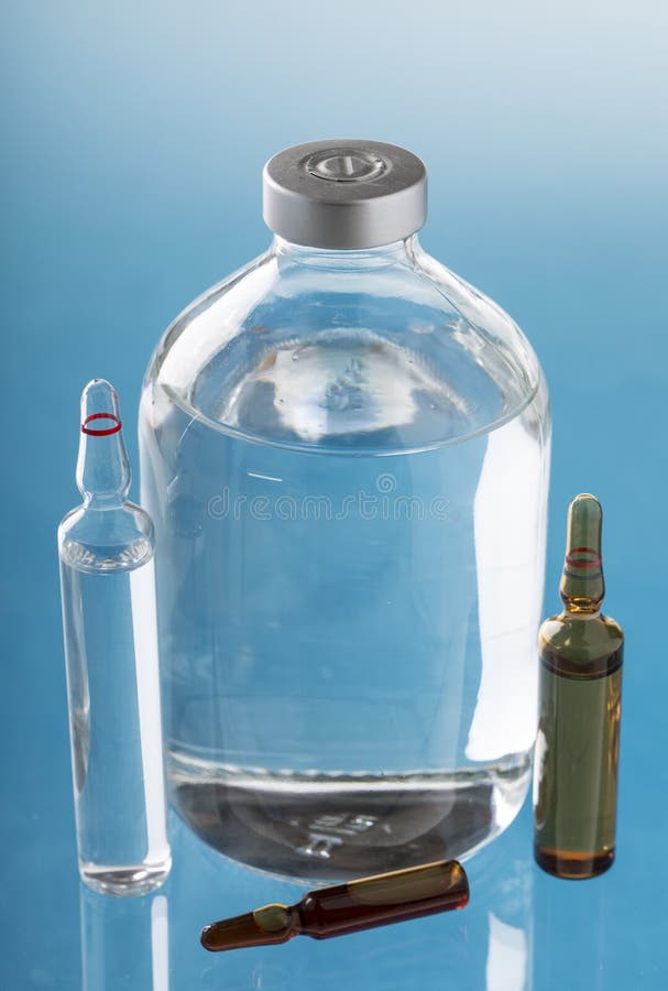 Infusion Bottle, And Medication Vials Stock Photo Image of beauty