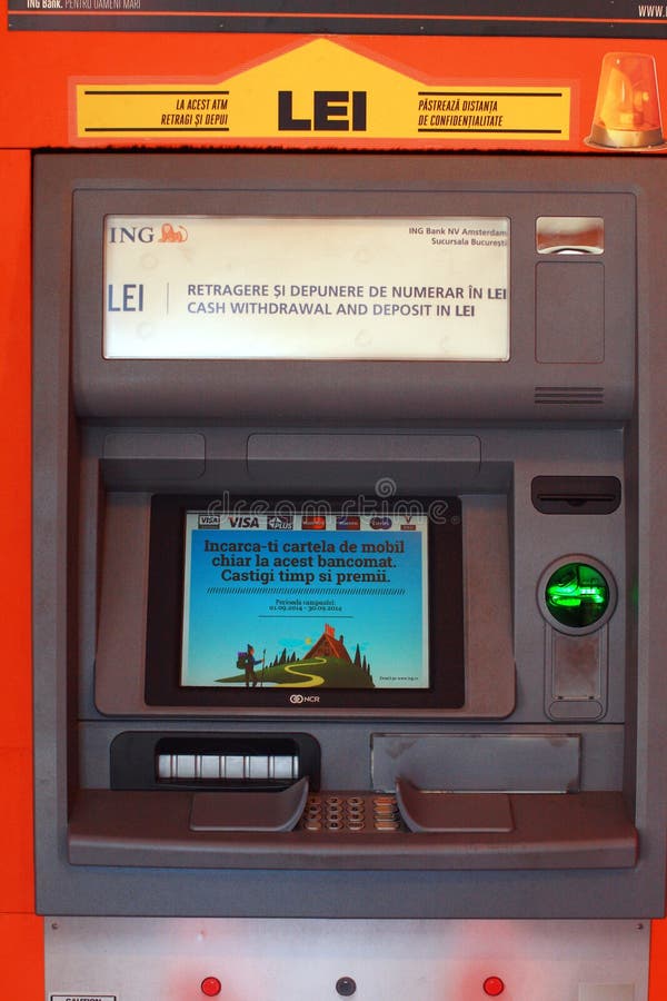 ING Bank ATM Machine