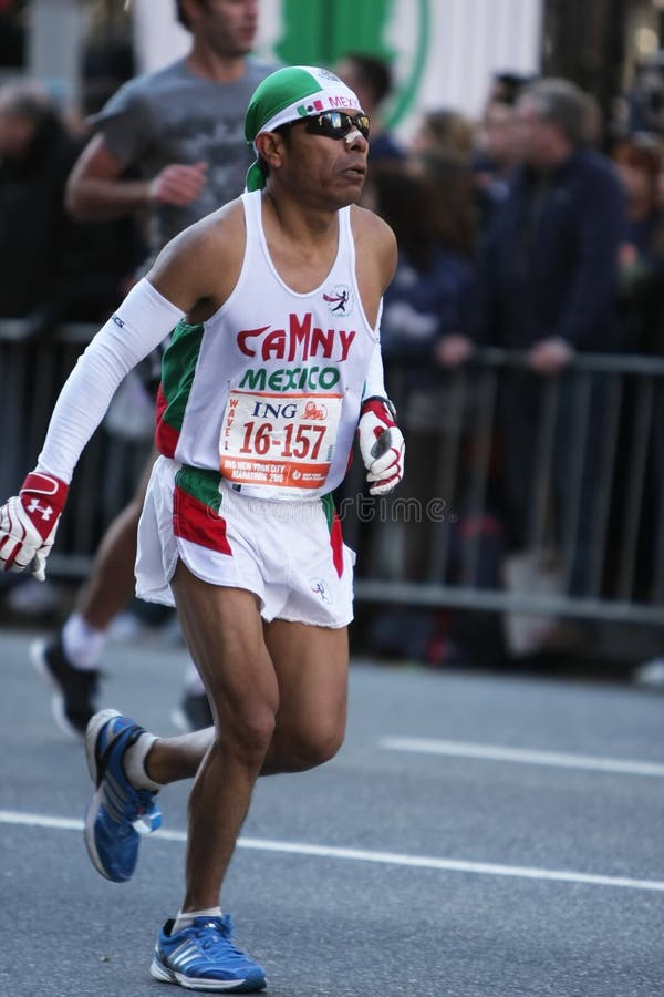 ING New York City Marathon, Runner form Mexico