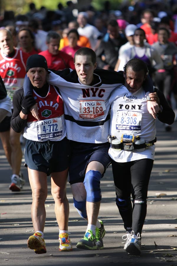 ING New York City Marathon, Runners finishing