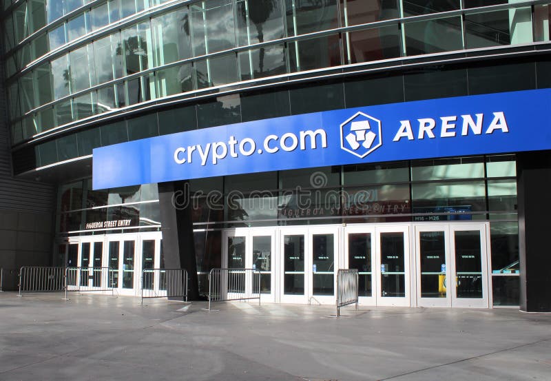 Ingang cryptocom arena in los angeles