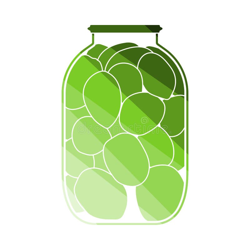 Ingeblikt Tomatenpictogram stock illustratie Ingeblikt Tomatenpictogram stock illustratie