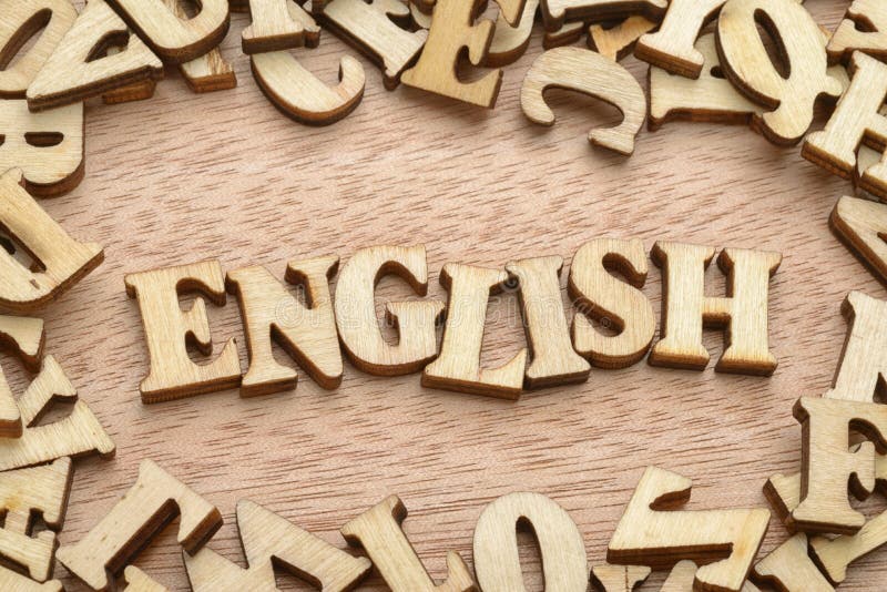 Clases De Inglés De La Palabra Foto de archivo Imagen de escuela