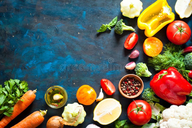 Ingredienti per cucinare fotografia stock libera da diritti Ingredienti per cucinare fotografia stock libera da diritti