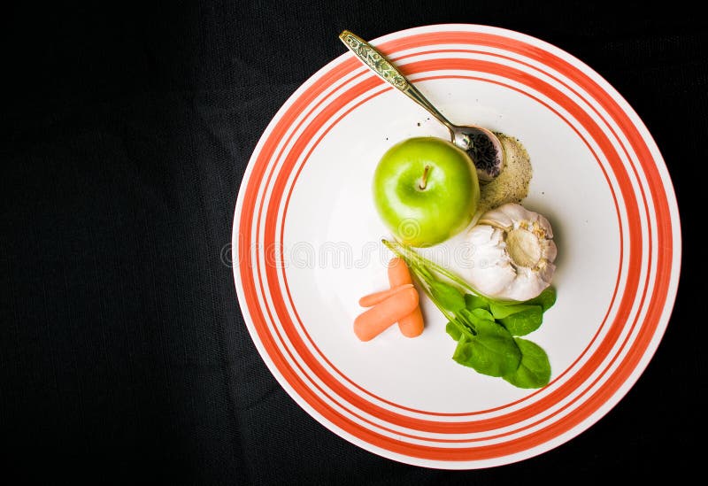 Ingredients stock image